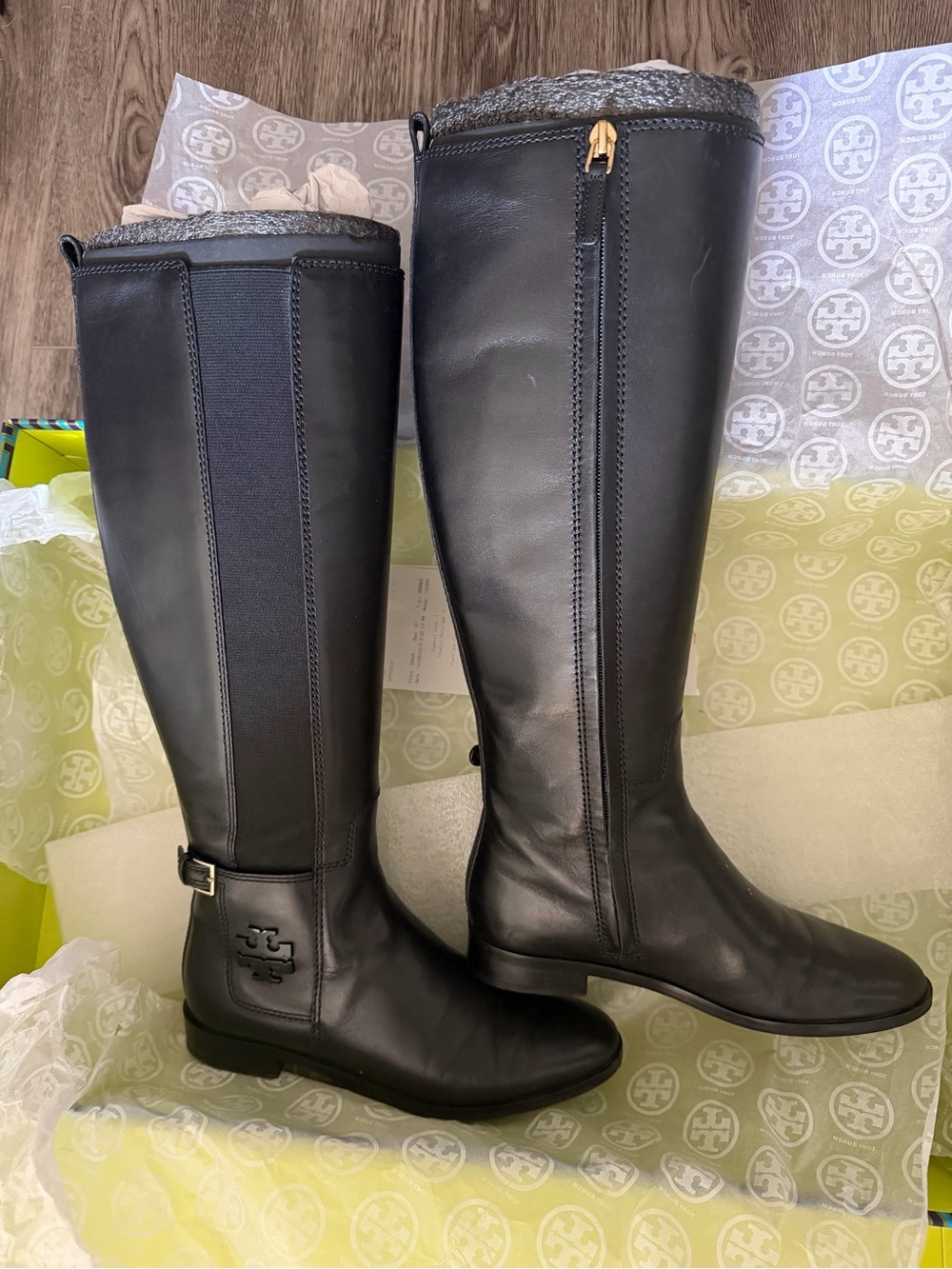 Tory Burch Calf High Boots - Picture 3 of 8